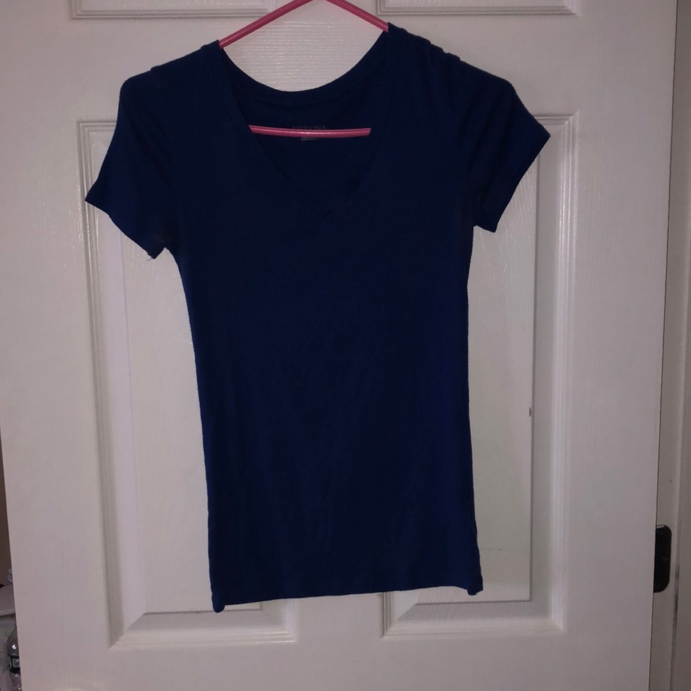 Extra small royal blue v-neck